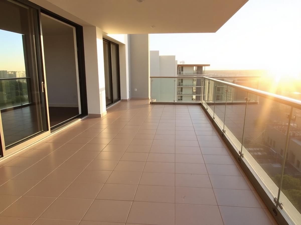 Balcony membrane & retile
